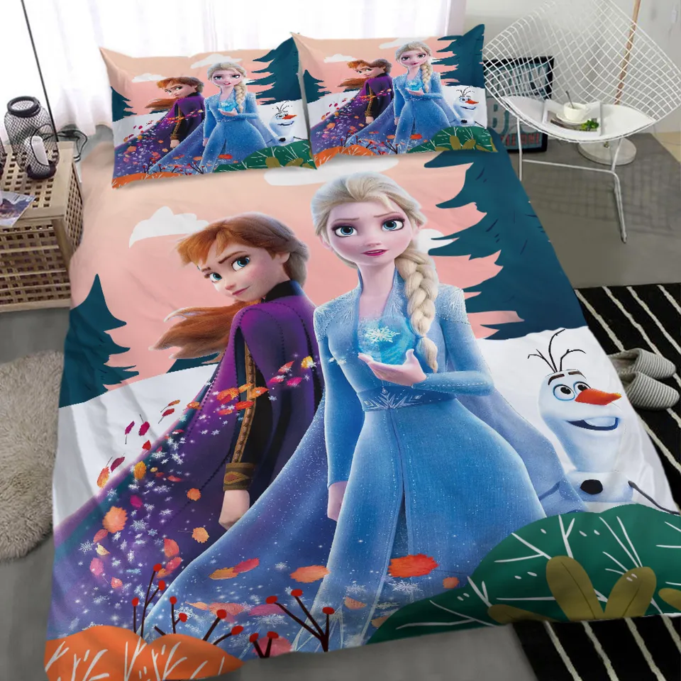 Frozen Bedding Set Frozen Anna And The Elements Duvet Covers