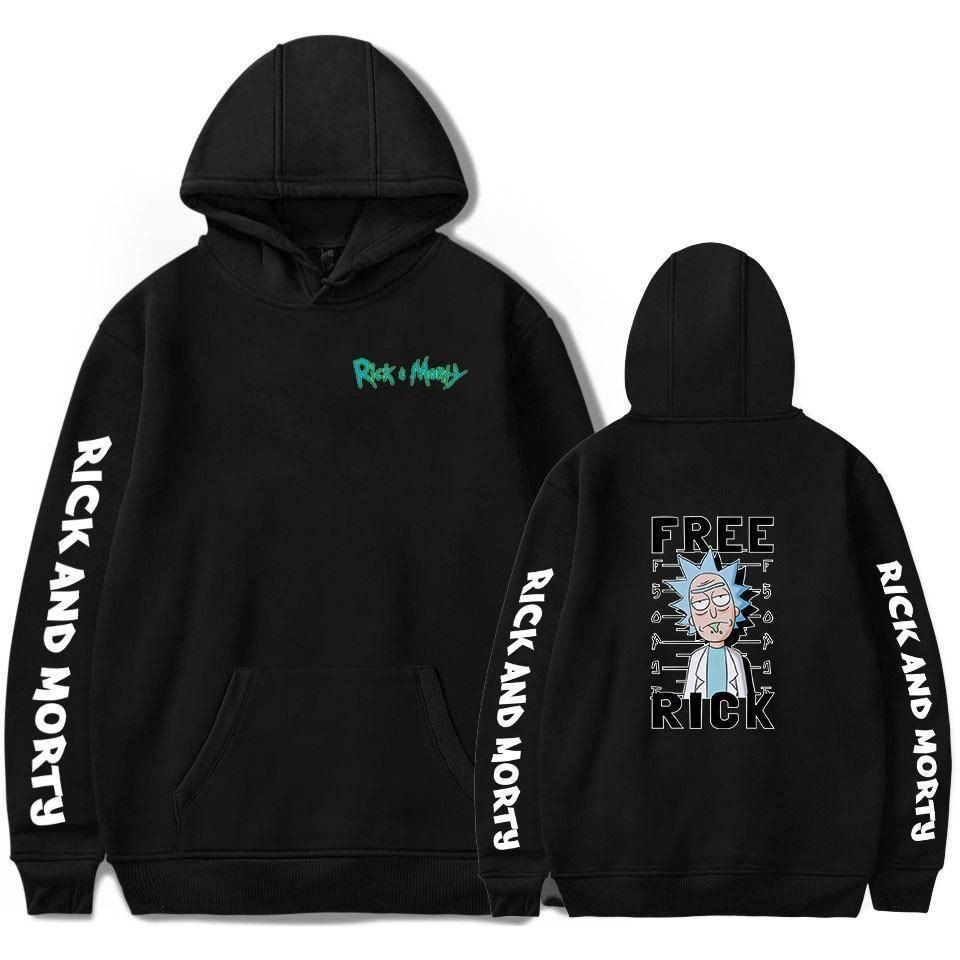 Free Rick And Morty With Cat Gift Over Print 3d Hoodie Zip Hoodie 918
