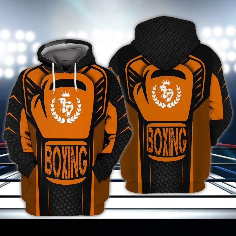 Boxing Gloves 3d Hoodie Zip Hoodie