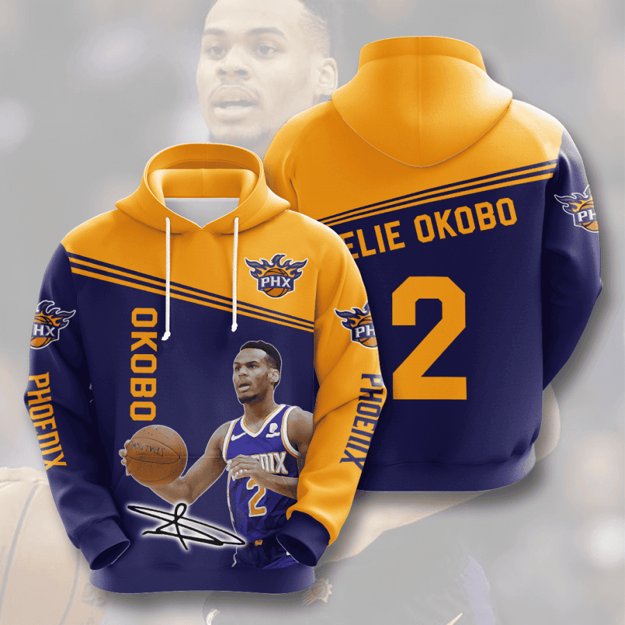 Elie Okobo Phoenix Suns 3D All Over Print Hoodie & Zip Hoodie