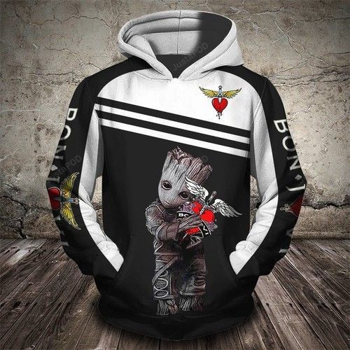 Bon Jovi 3D All Over Print Hoodie & Zip Hoodie