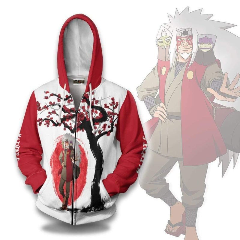 Jiraiya 3D All Over Print Hoodie & Zip Hoodie