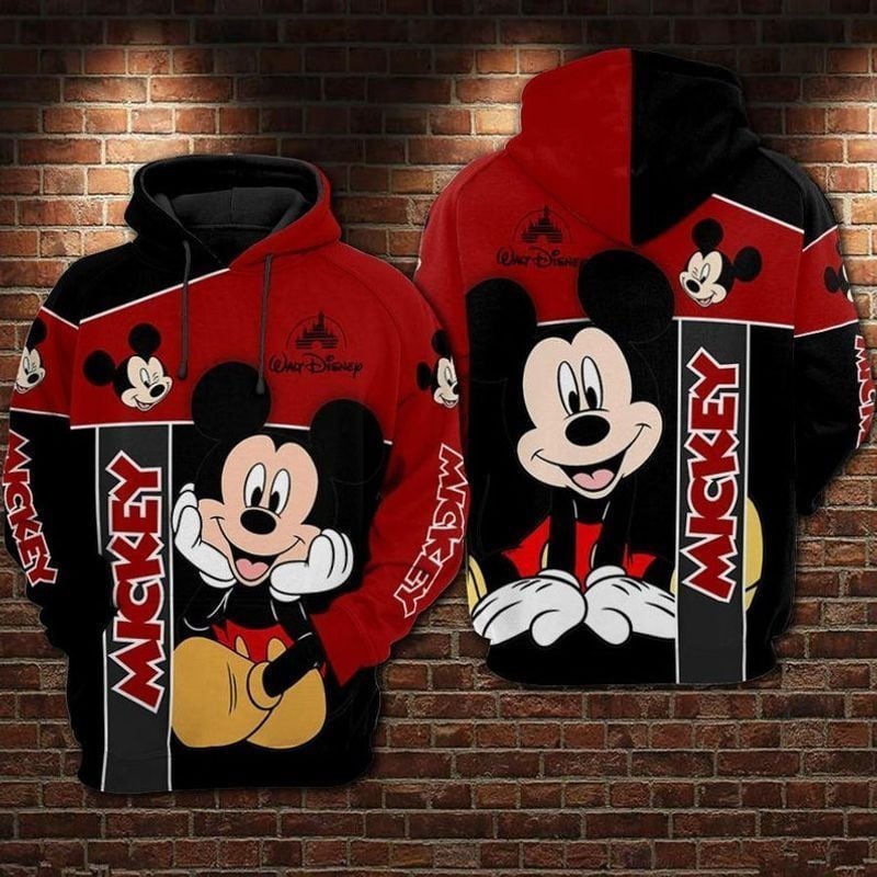 Mickey Mouse Walt 3d T Shirt Sweatshirt Zip Hoodie Bomber 501