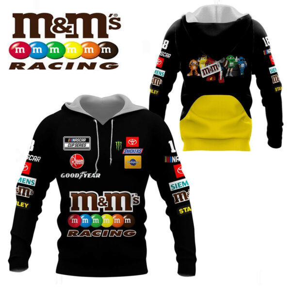 M M Nascar Racing Shirt 643, 3d Hoodie Zip Hoodie 112