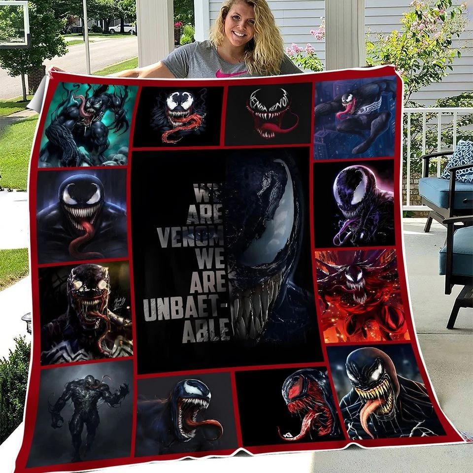 Venom Fleece Sherpa Blanket
