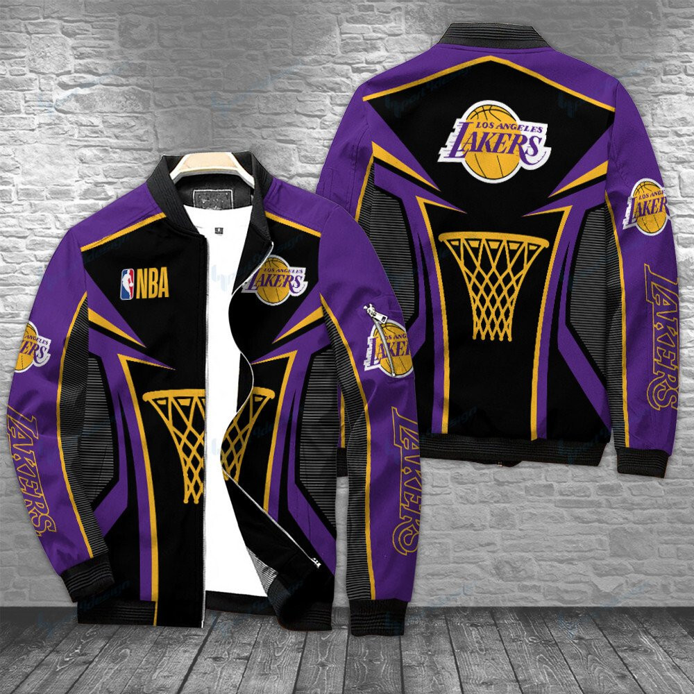 Los Angeles Lakers Bomber Jacket BG257