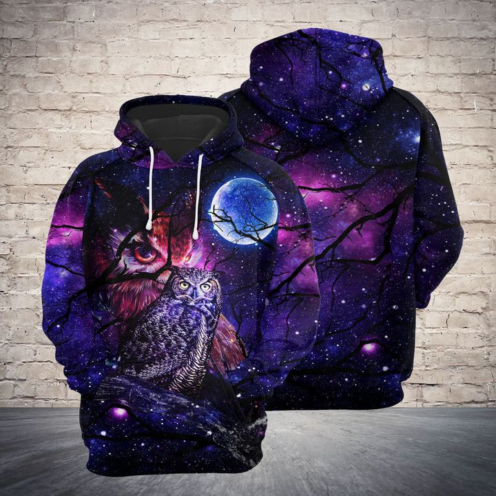 Owl Magic 3D All Over Print Hoodie & Zip Hoodie