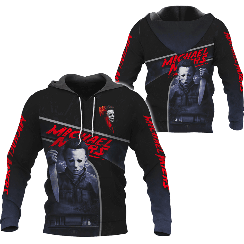 Michael Myers Friday The 13th Ver20 All Over Print Hoodie, Zip Hoodie