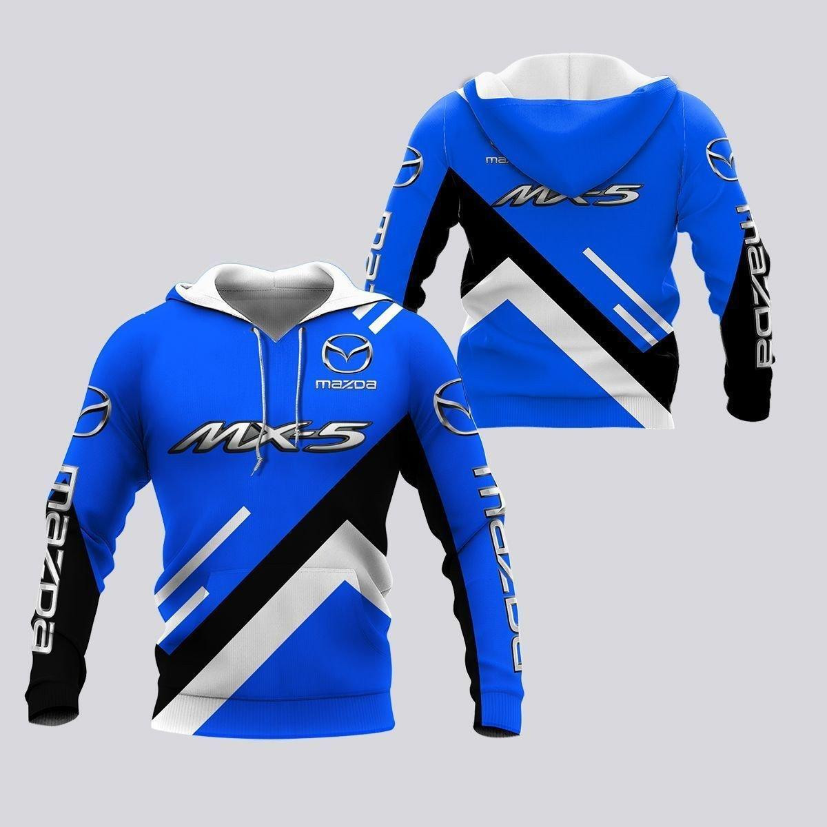 Mazda Mx-5 Shirt 26, 3d Hoodie Zip Hoodie