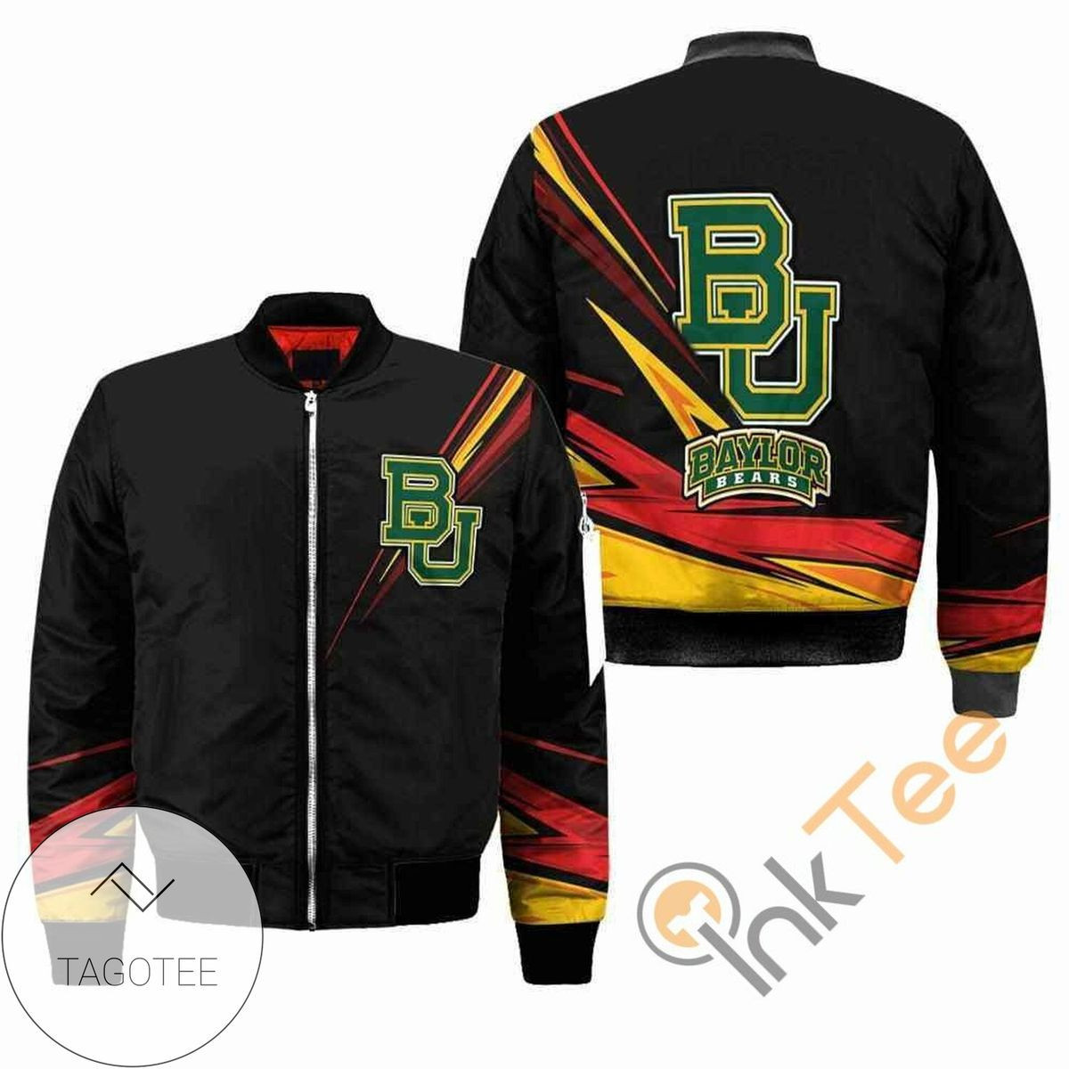 Baylor Bears Black Bomber Jacket