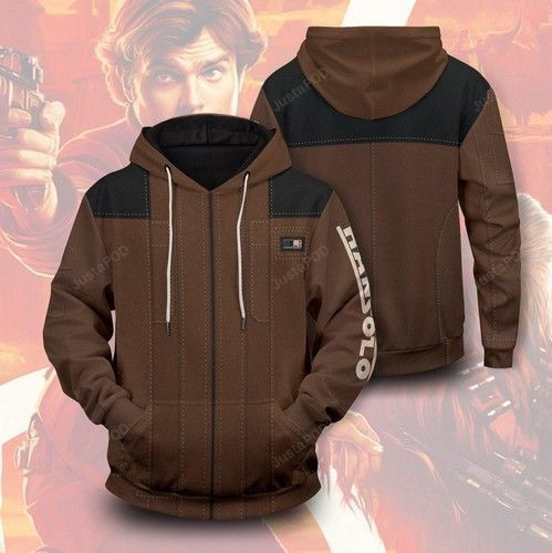 Star Wars The Mandalorian Han Solo 3D All Over Print Hoodie & Zip Hoodie