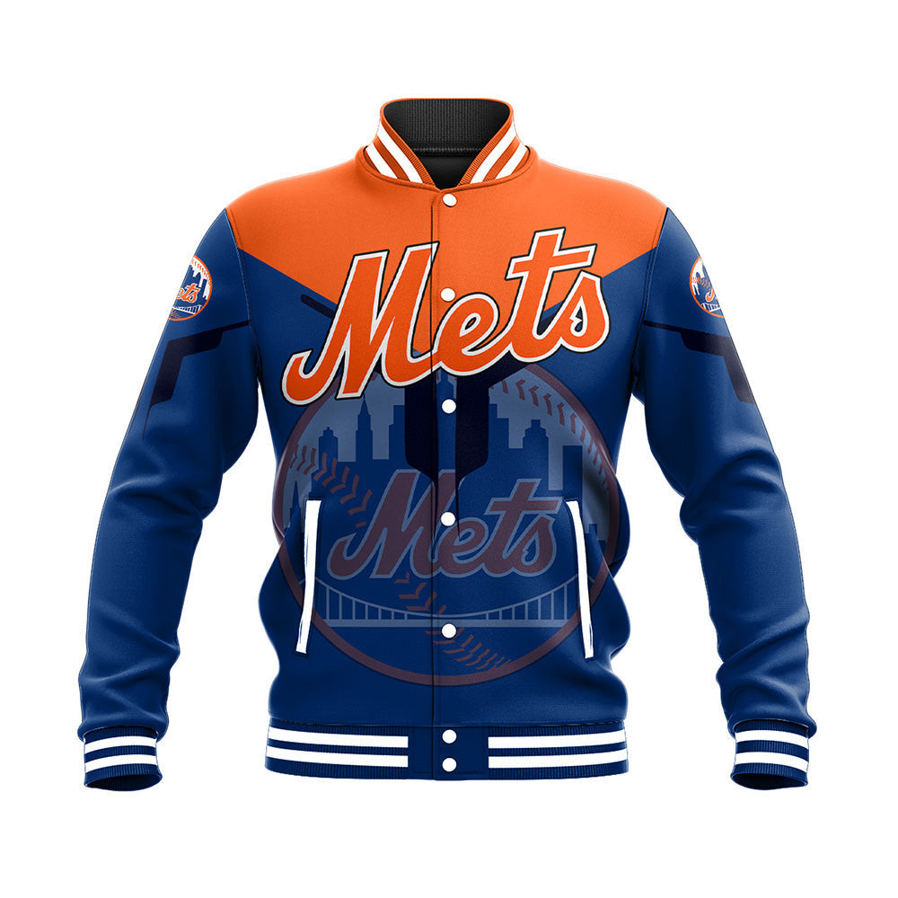 New York Mets Baseball Jacket V1