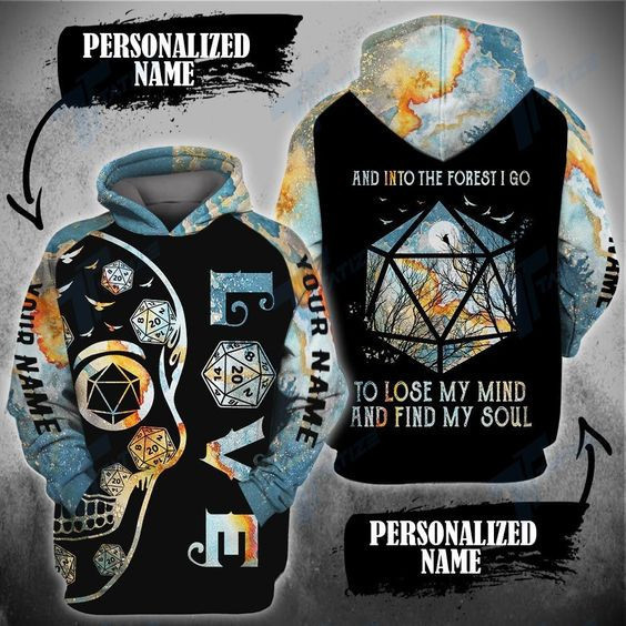 Into The Forest Dungeons And Dragons Custom 3d All Over Printed Shirt Sweatshirt Hoodie Bomber Jacket Size S 5xl