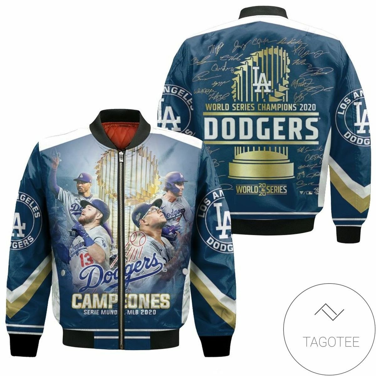 Los Angeles Dodgers Bomber Jacket V5