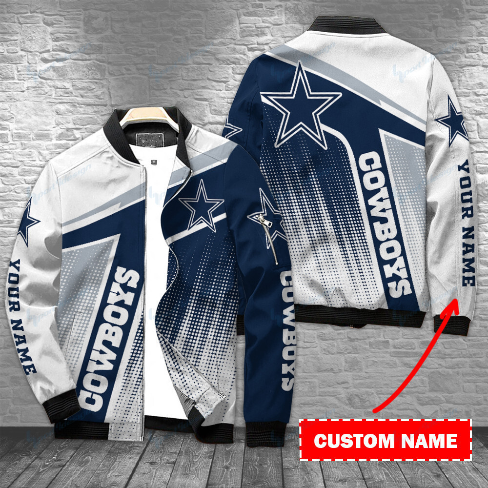 Cowboys Personalized Bomber Jacket BG463