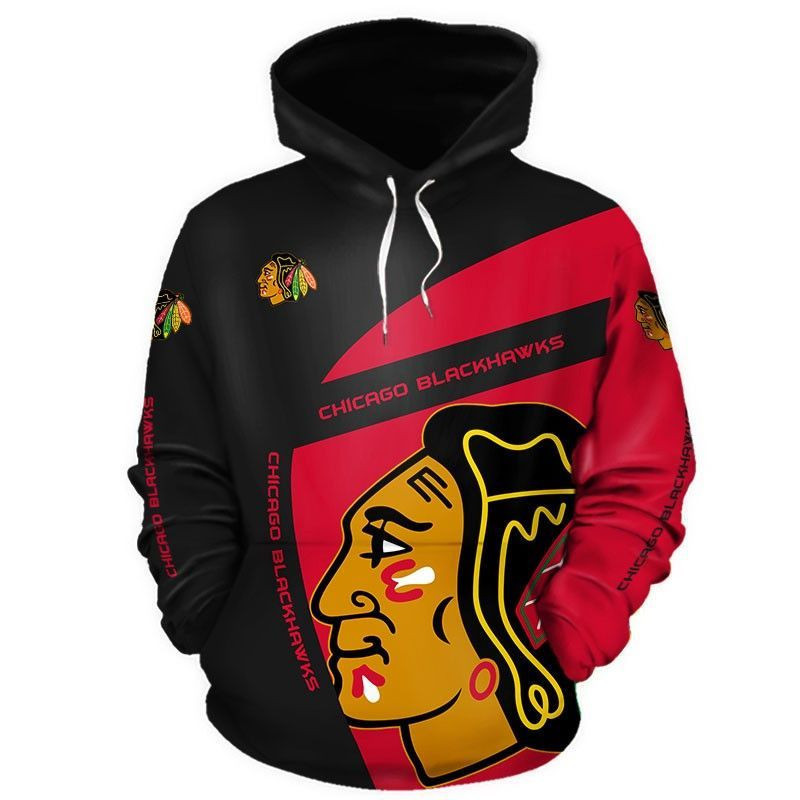 Chicago Blackhawks 3D All Over Print Hoodie & Zip Hoodie
