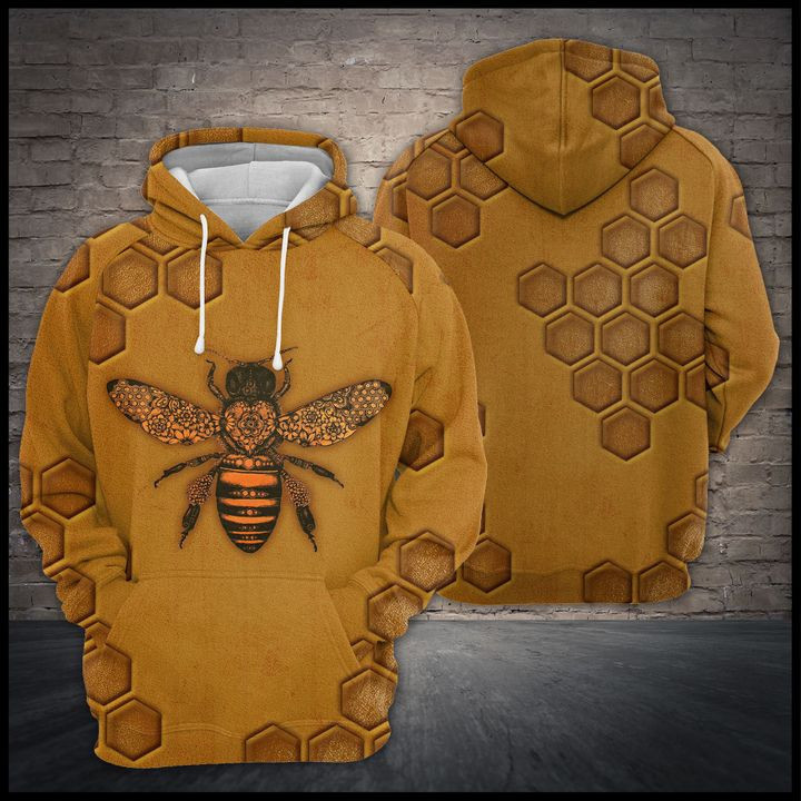 Bee 3D All Over Print Hoodie & Zip Hoodie