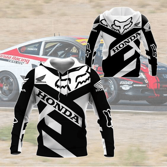 Honda X Fox Racing 2 3d Hoodie 312