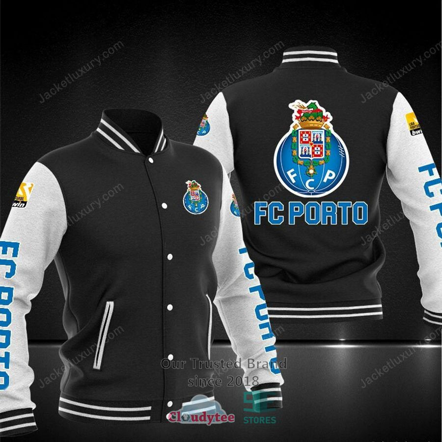 FC Porto Black Baseball Jacket