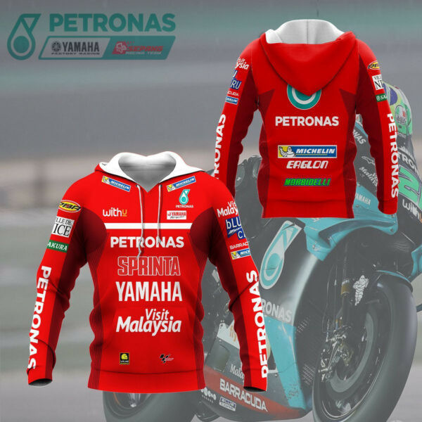 Yamaha Petronas Shirt 242,   3d Hoodie Zip Hoodie 1871