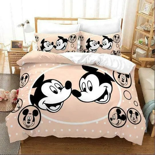 MM Bedding Set DN Happy MM Graphic In Bubbles Duvet Covers