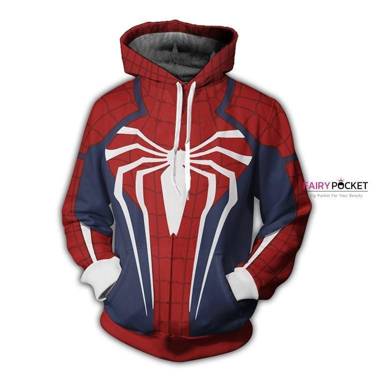 Spider-Man Peter Benjamin Parker 3D All Over Print Hoodie & Zip Hoodie
