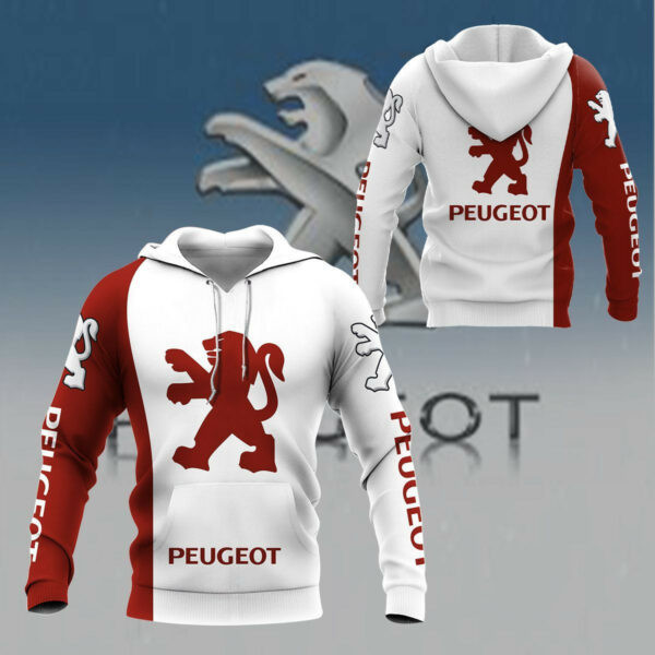 Peugeot Shirt 254,   3d Hoodie Zip Hoodie 2654