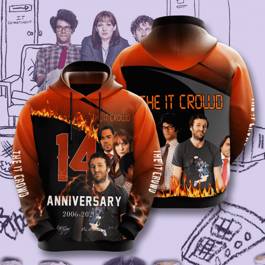 The It Crowd Movie Character 3D All Over Print Hoodie & Zip Hoodie