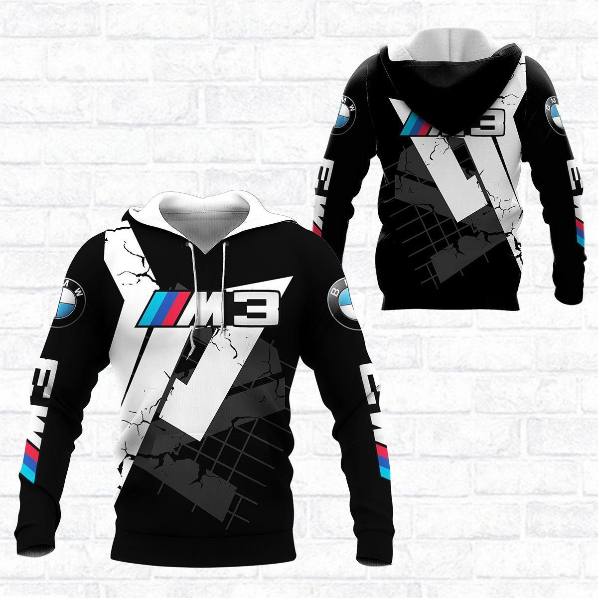 Bmw M3 Shirt 444, 3d Hoodie Zip Hoodie