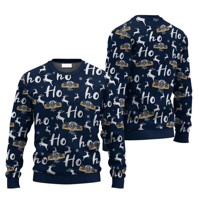 Modelo HoHoHo Ugly Christmas Sweater