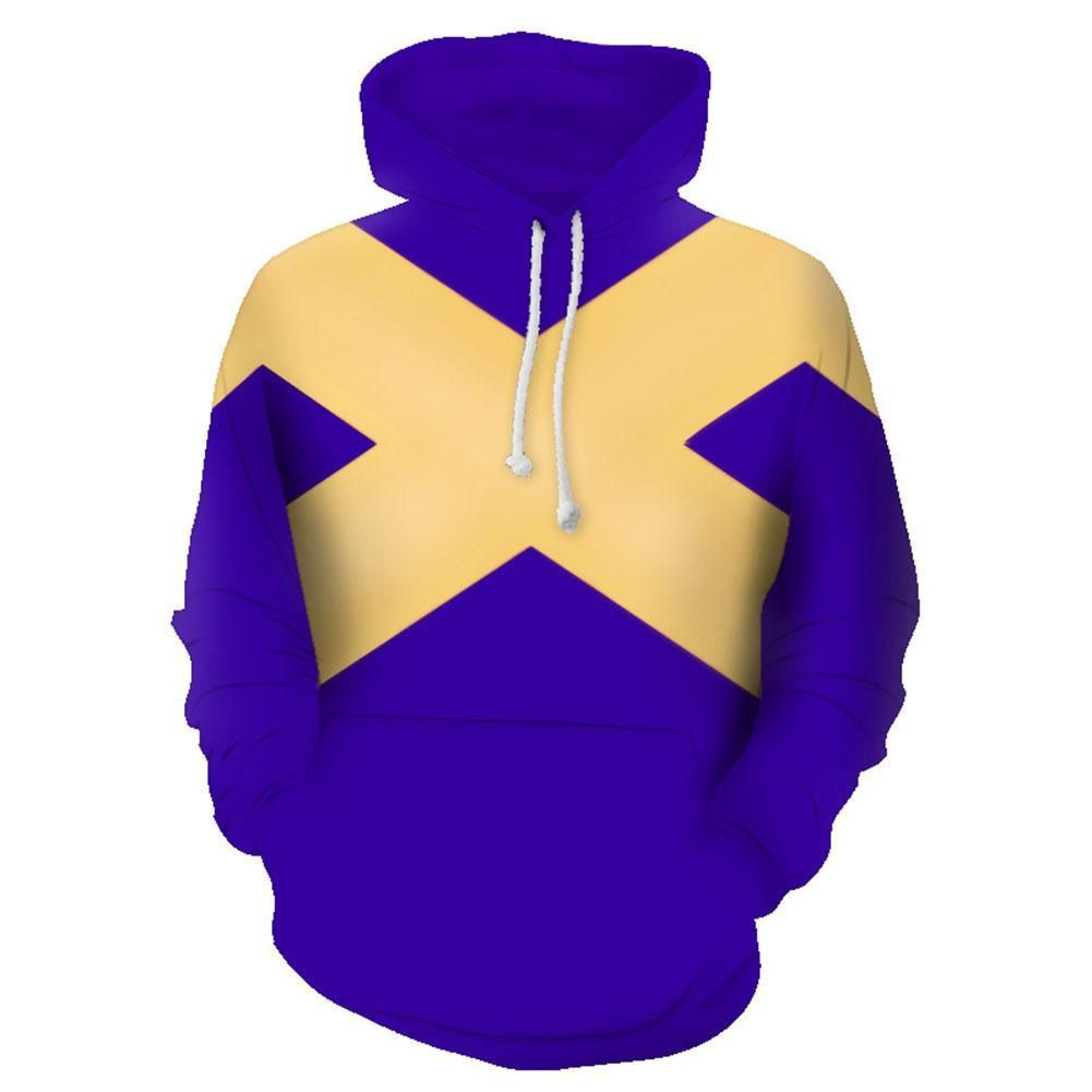 X- Dark Phoenix Costume Superhero Halloween Unisex Cosplay 3D All Over Print Hoodie & Zip Hoodie
