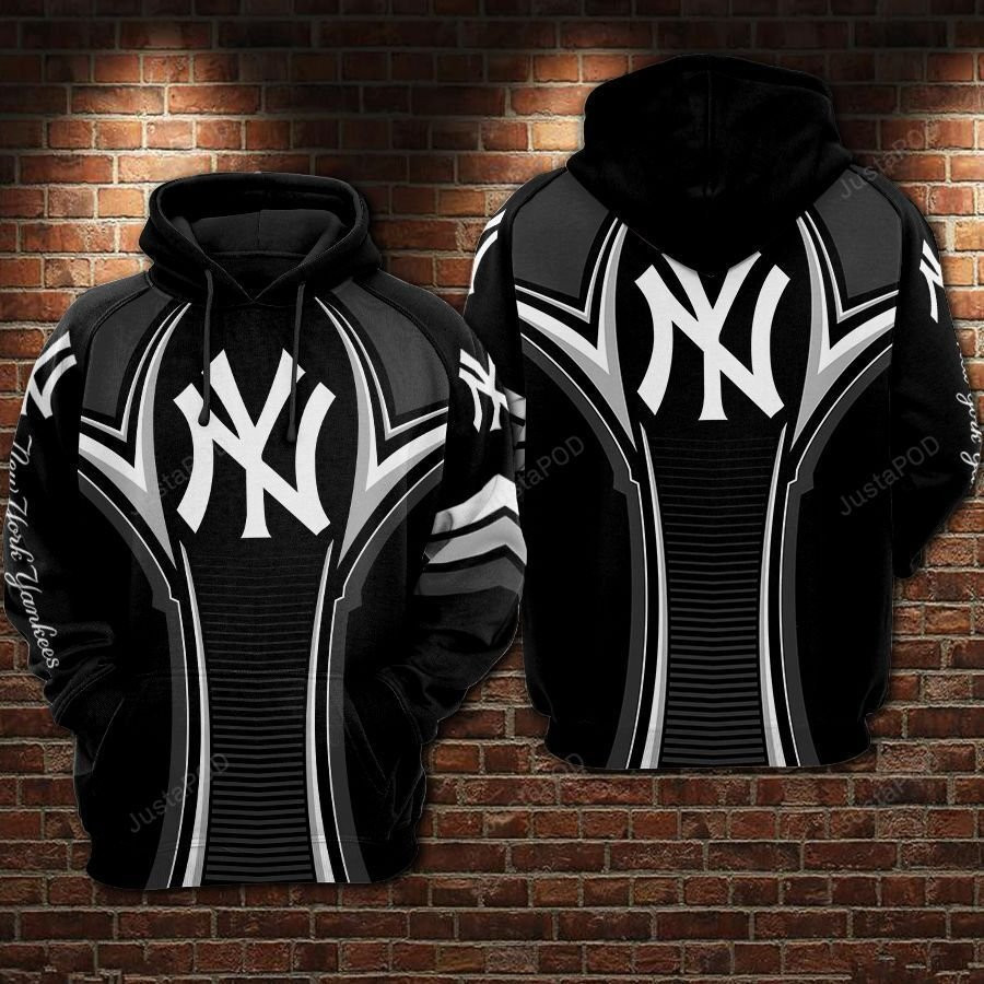 New York Yankees Football 3D All Over Print Hoodie & Zip Hoodie