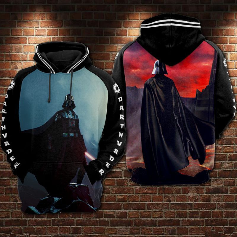 Darth Vader Star Wars Over Print 3d Hoodie Zip Hoodie 5