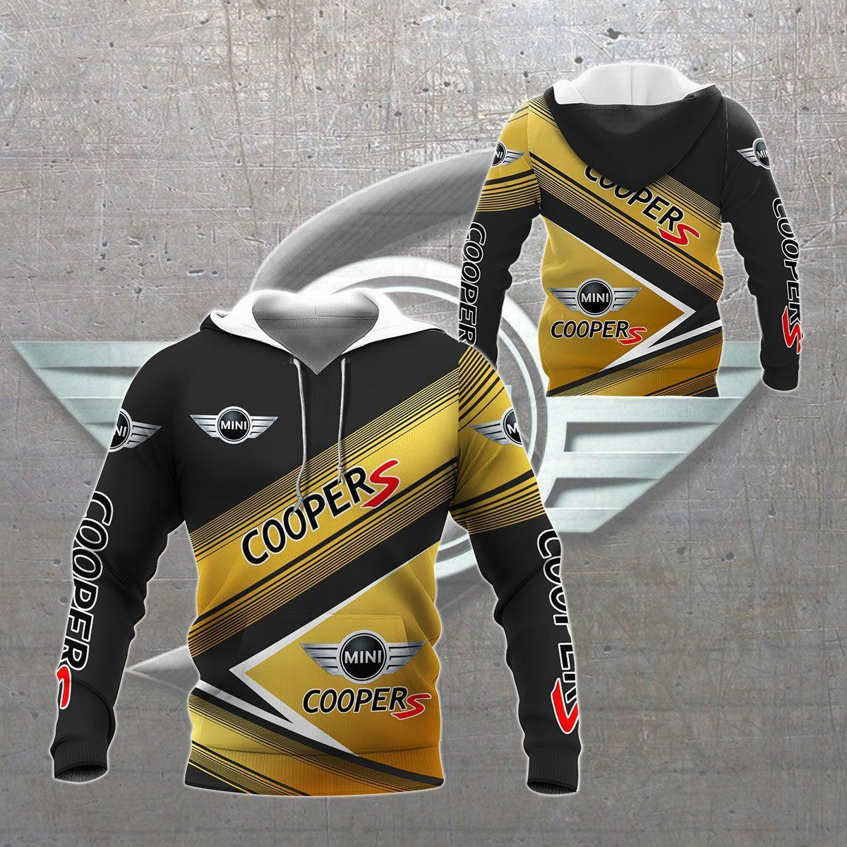 Mini Cooper Shirt 282, 3d Hoodie Zip Hoodie