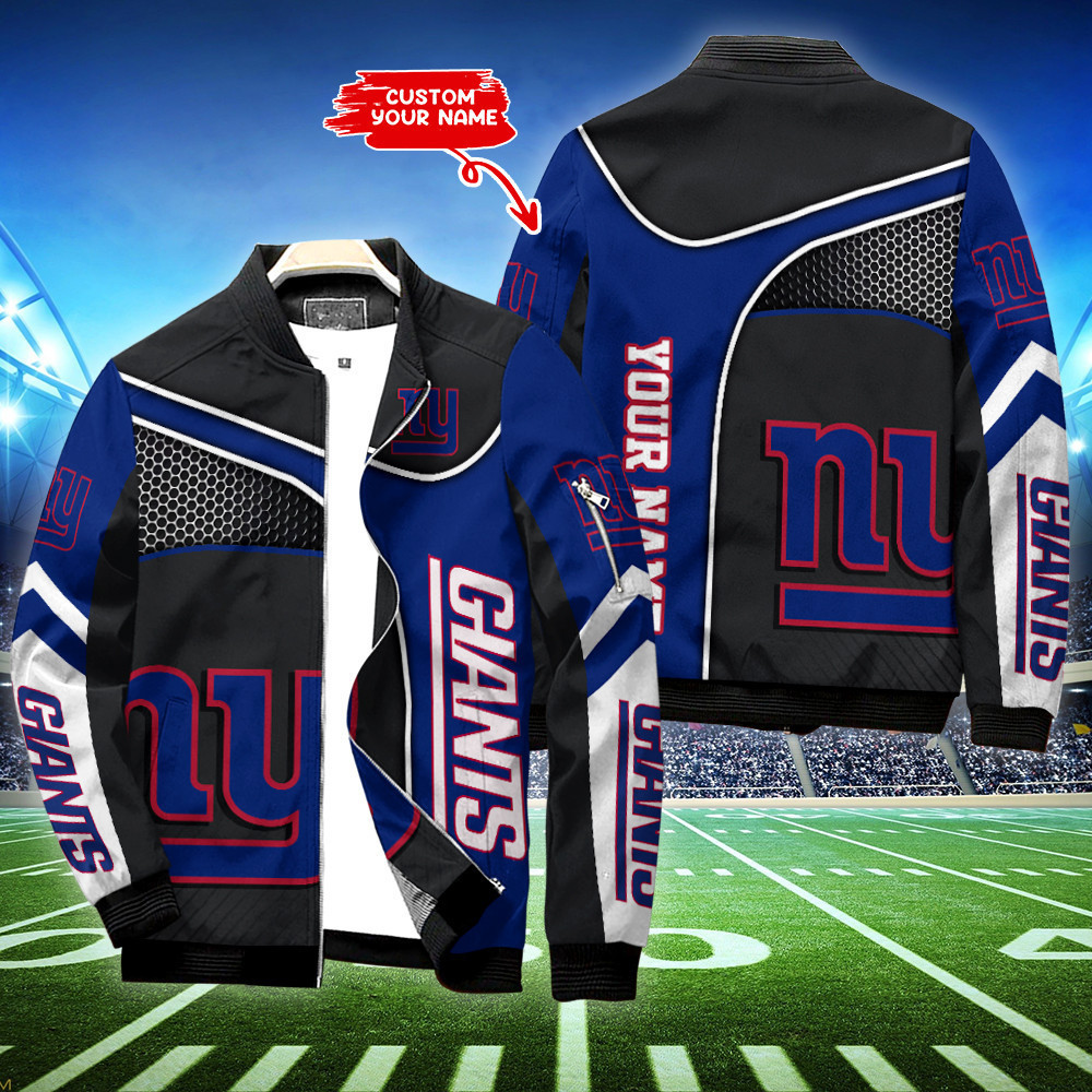 New York Giants Personalized Bomber Jacket BG632