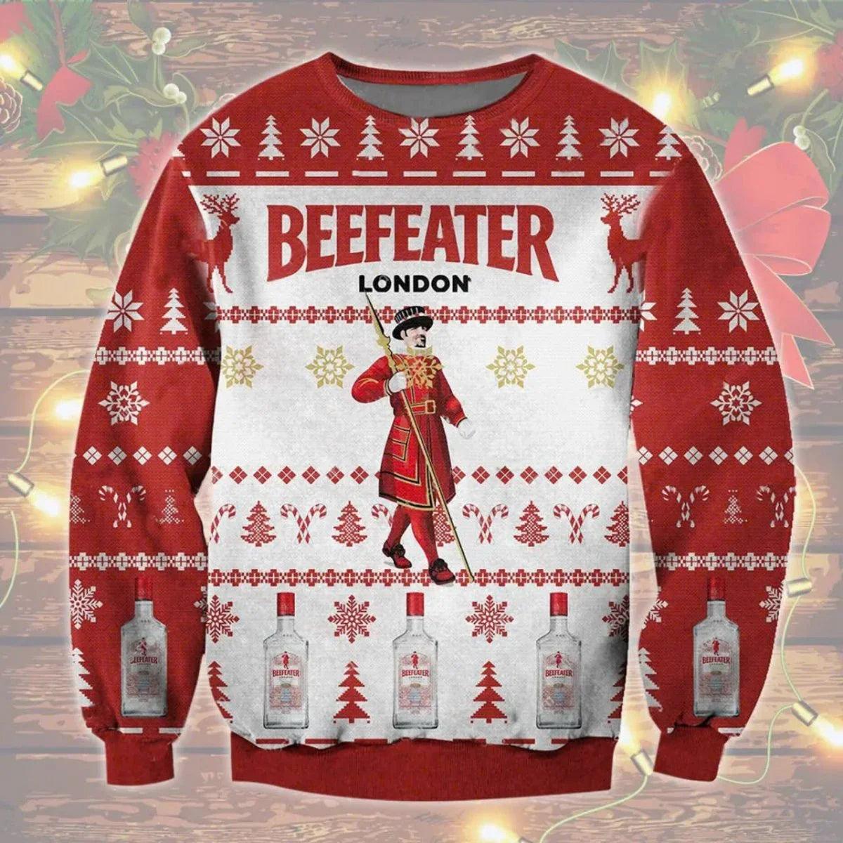 Beefeater Ugly Christmas Sweater
