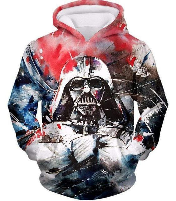 Star Wars Turned To Dark Side Sith Lord Darth Vader Crazy Graphic A3569 3d Pullover Printed Over Unisex Hoodie