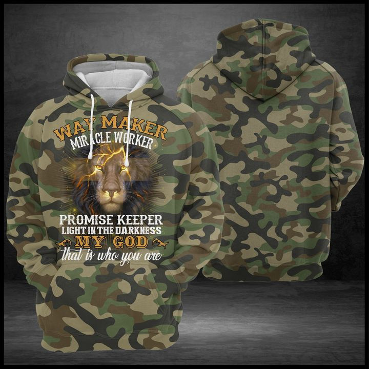 Lion Way Maker 3D All Over Print Hoodie & Zip Hoodie