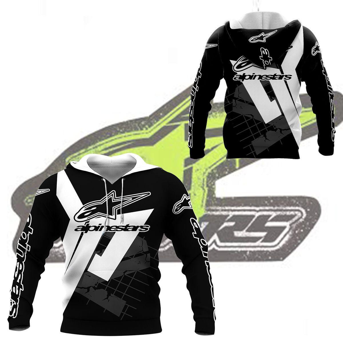Alpinestars Shirt 196, 3d Hoodie Zip Hoodie