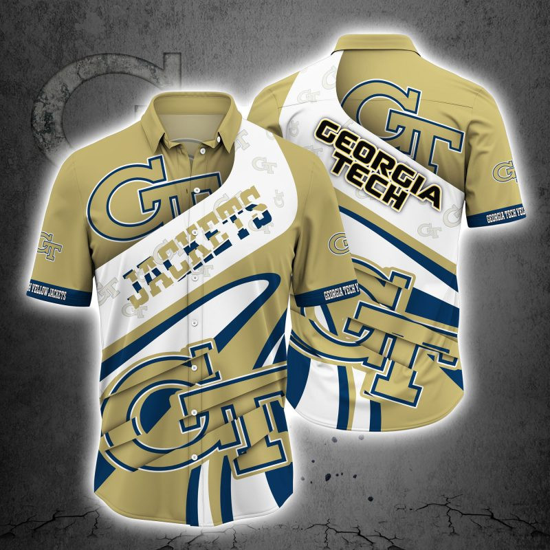 Georgia Tech Yellow Jackets Hawaiian Shirt