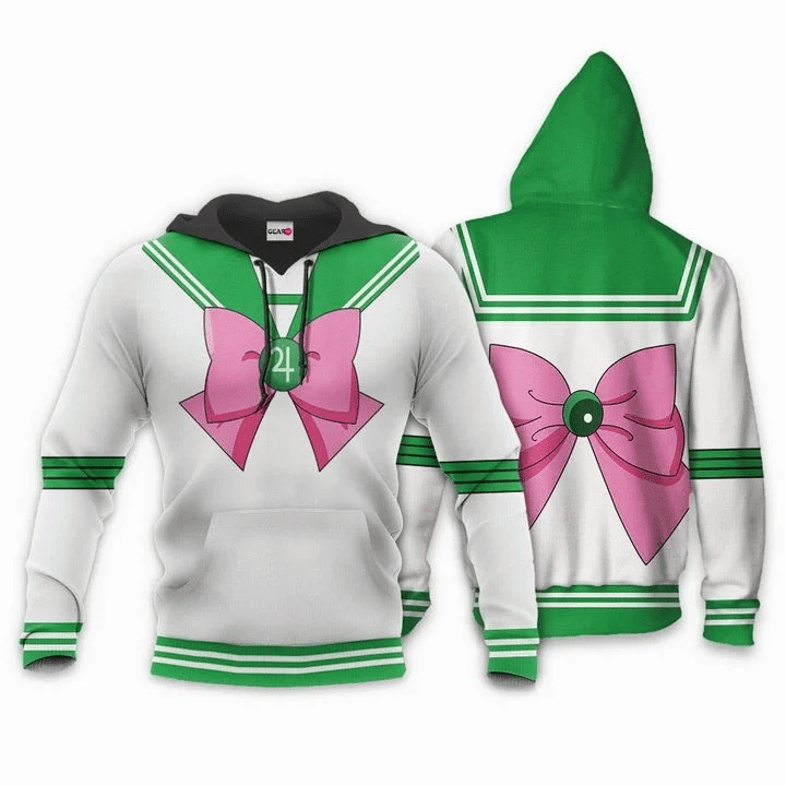 Sailor Jupiter Sailor Moon  3d Hoodie Zip Hoodie