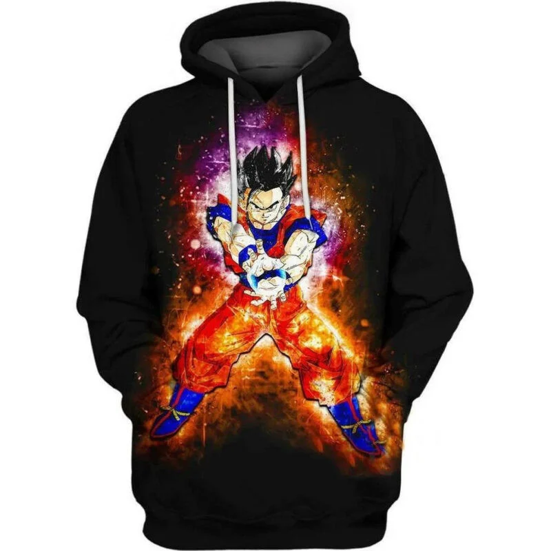 Goku Dragon Ball Over Print 3d Hoodie Zip Hoodie 34