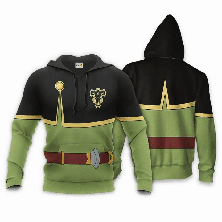 Black Bull Finral Roulacase Black Clover 3d Hoodie Zip Hoodie