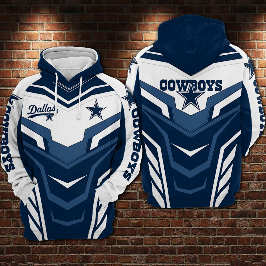 Cowboys 3D All Over Print Hoodie & Zip Hoodie