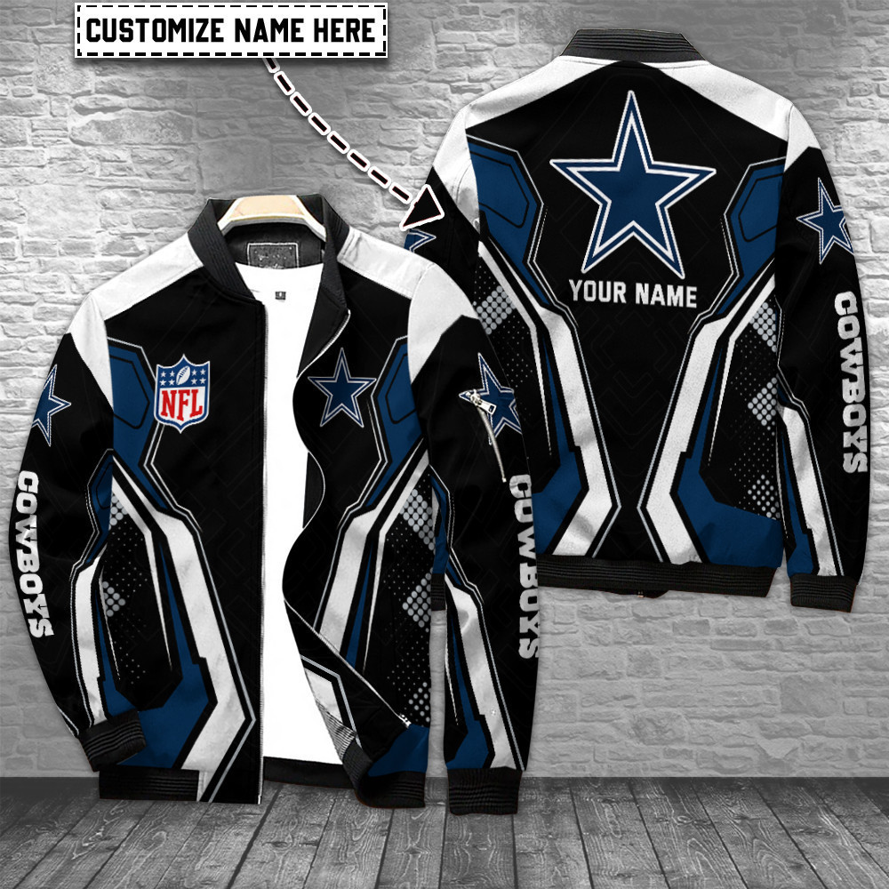 Cowboys Personalized Bomber Jacket BG625