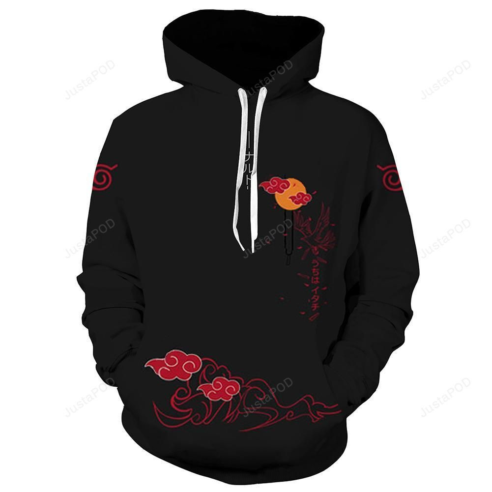 Unisex Uchiha Itachi 3D All Over Print Hoodie & Zip Hoodie