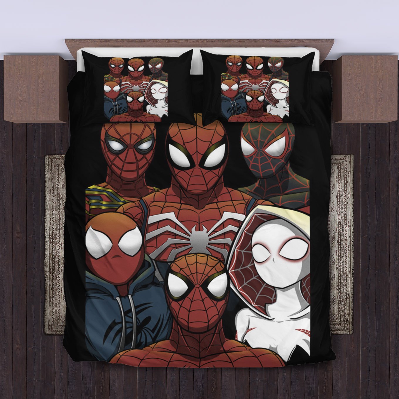 Spiderman Bedding Set MV Spiders From Other Universes Duvet Covers