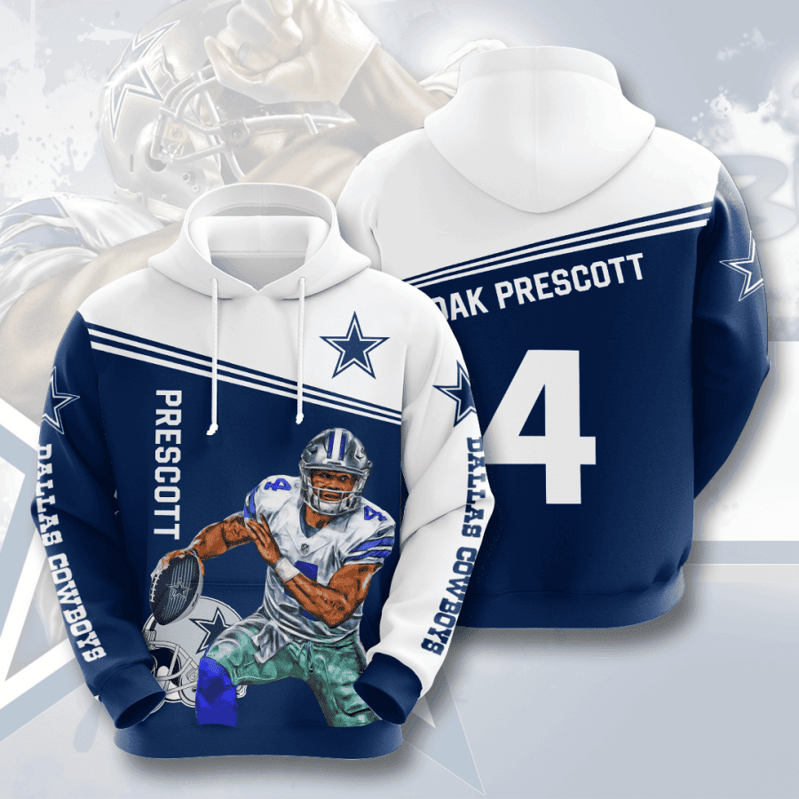 Cowboys 3D All Over Print Hoodie & Zip Hoodie