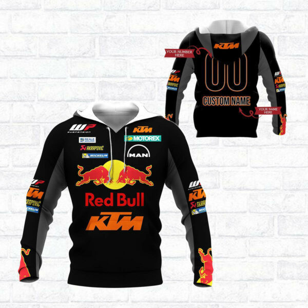 Custom Name Number Red Bull Ktm Factory Racing F1 8k93 3d Zip Hoodie Hoodie Ii0 1233
