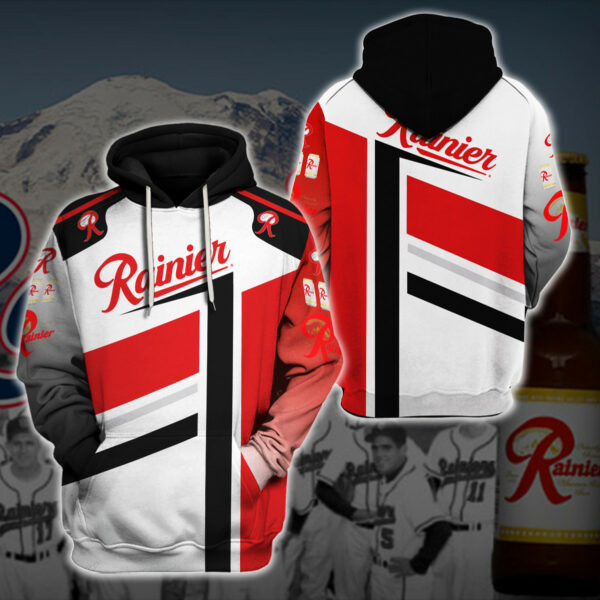 Rainier Beer 3d Hoodie 2444
